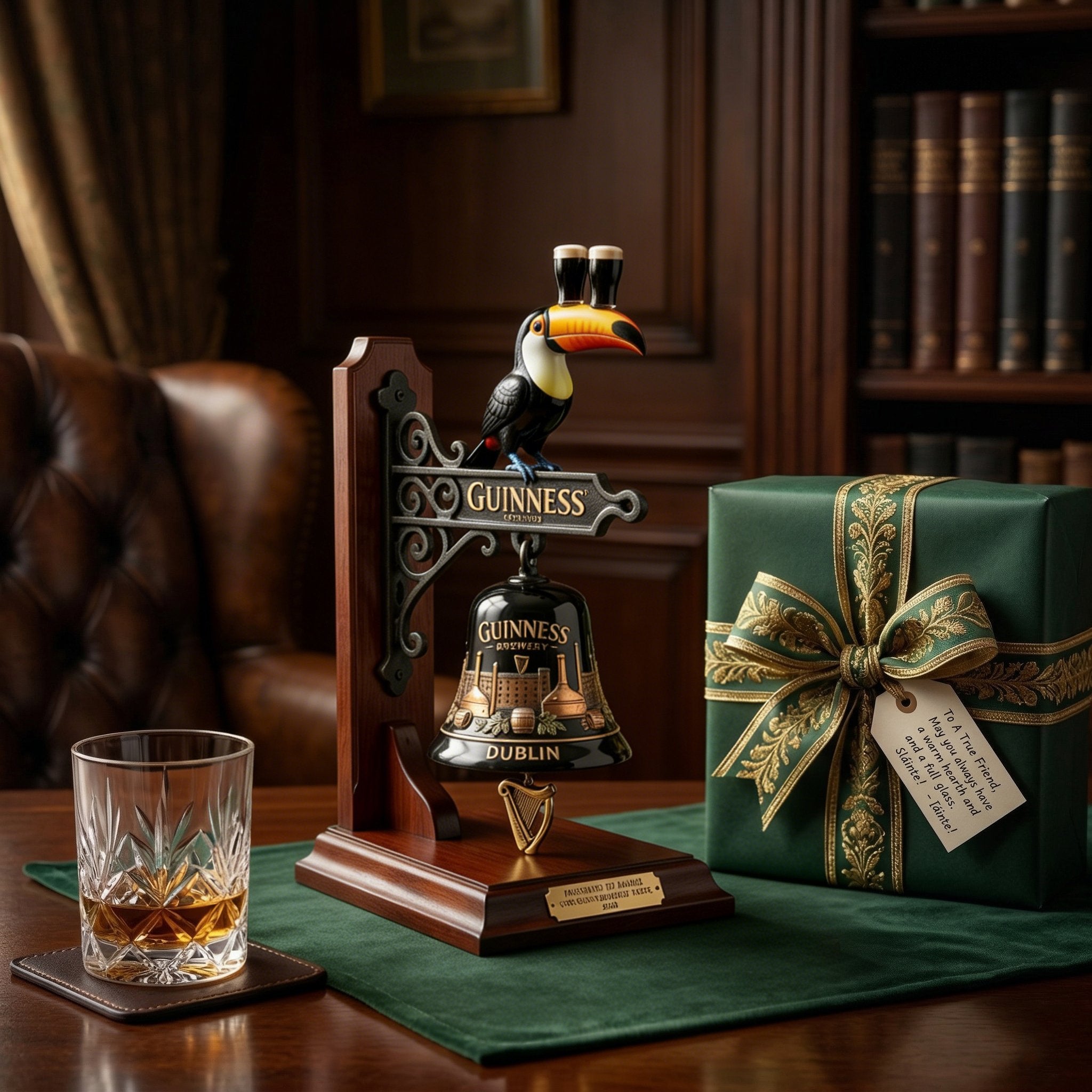 OFFICIAL GUINNESS Toucan Series Retro Bell Mural