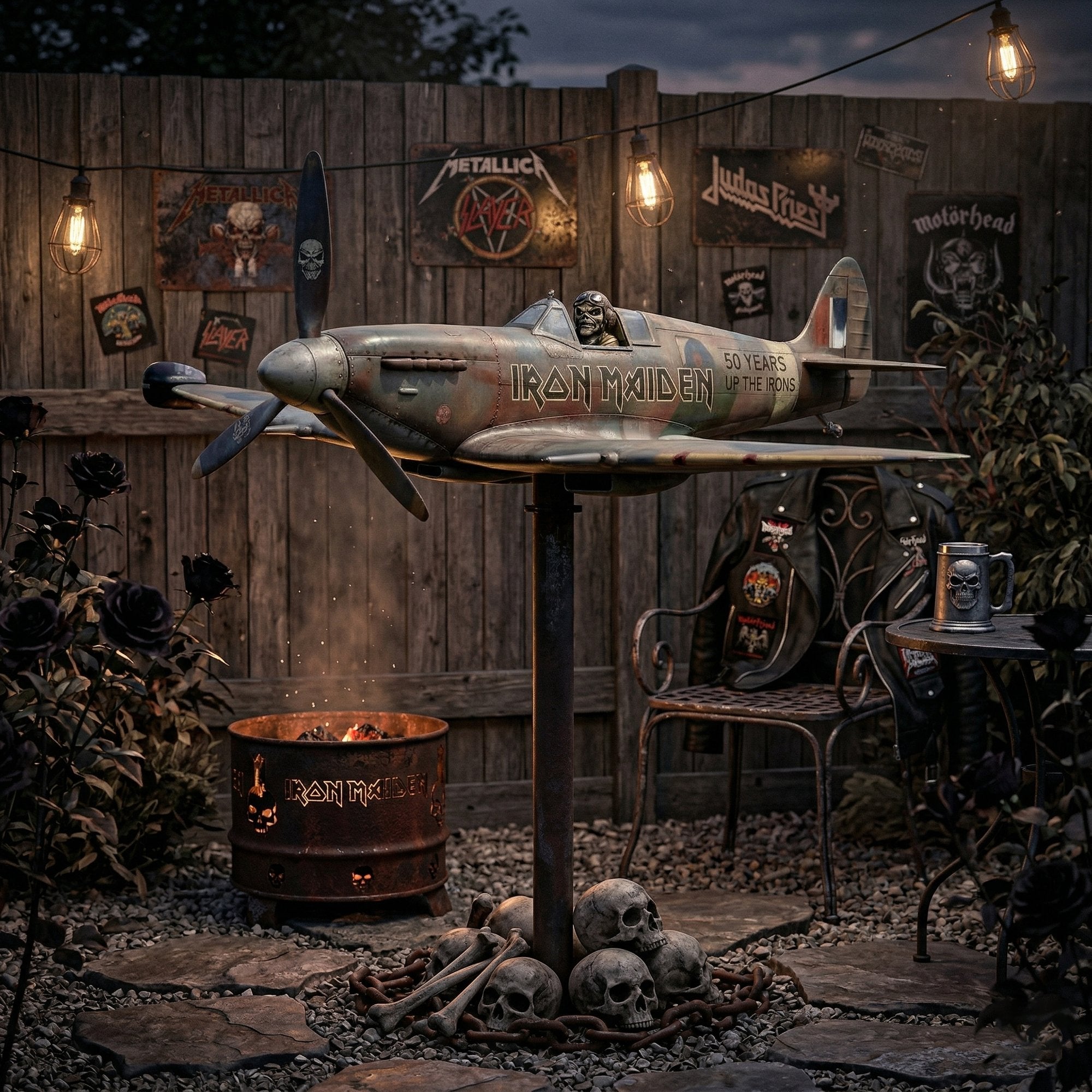 Anniversary Commemorative Garden Wind Spinner