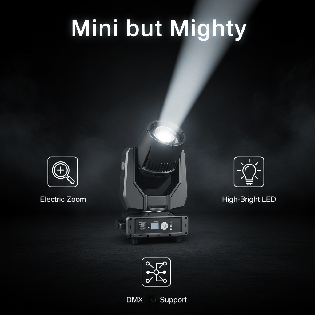 Valentine's Day gift - The Stage in Your Palm: Fully Functional Miniature Stage Light
