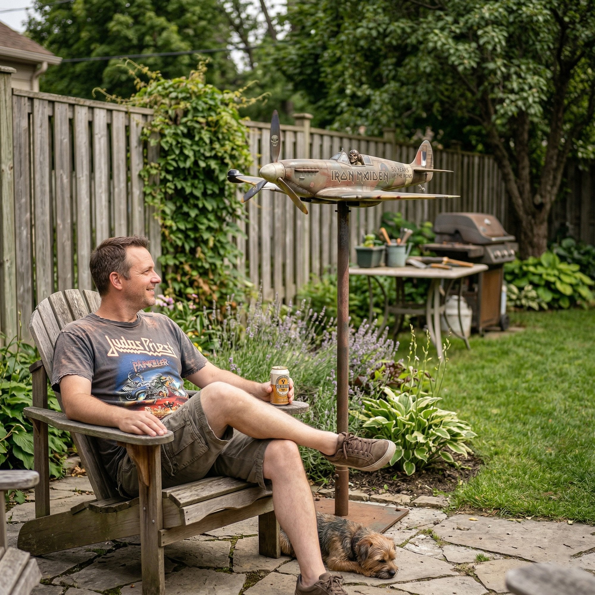 Anniversary Commemorative Garden Wind Spinner