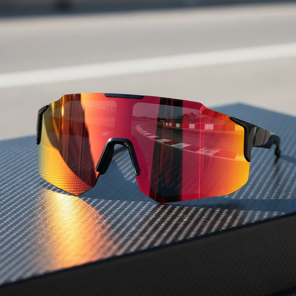 Skiing, mountaineering, and cycling goggles (windproof and sandproof)