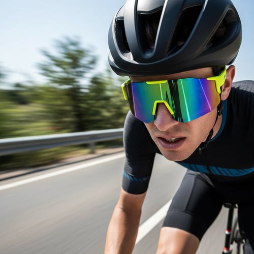 Skiing, mountaineering, and cycling goggles (windproof and sandproof)