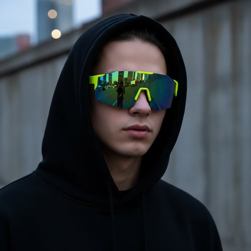 Skiing, mountaineering, and cycling goggles (windproof and sandproof)