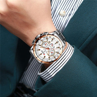 Curren Men's Luminious Pointers Premium Watch (Dial 4.8cm) - CUR181