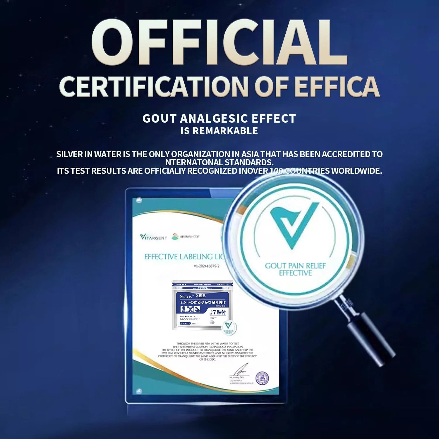 ✨SKAVIX™ Back Pain Patch Natural Pain Relief Patches for Knee Neck Shoulder and Joint Pain Muscle Soreness Arthritis Relief