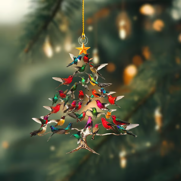 🎄Hummingbird Christmas Ornament✨(Same as in the video)