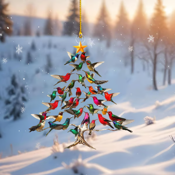 🎄Hummingbird Christmas Ornament✨(Same as in the video)