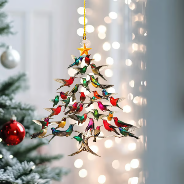 🎄Hummingbird Christmas Ornament✨(Same as in the video)