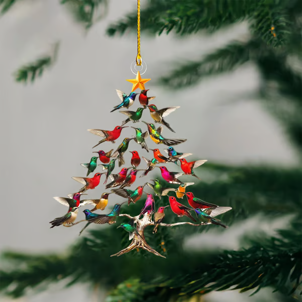 🎄Hummingbird Christmas Ornament✨(Same as in the video)