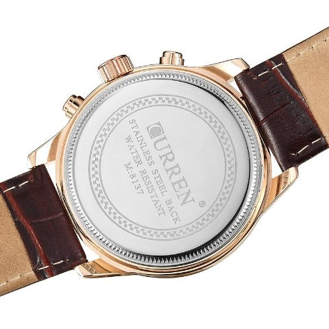 Curren Men's Full Black Watch (Dial 4.3cm) - CUR203