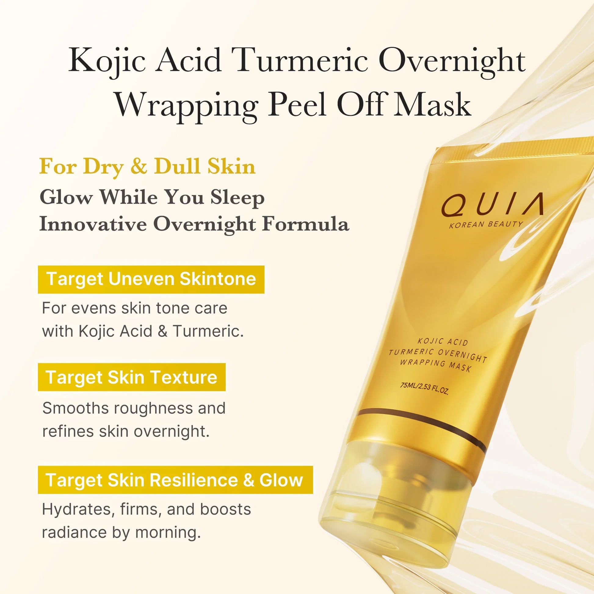 Acid Turmeric Night Wrapping Mask