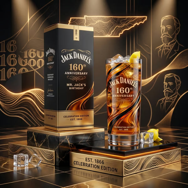Jack Daniel's 160th Anniversary Celebration Edition - "Mr. Jack's Birthday" Exclusive Set