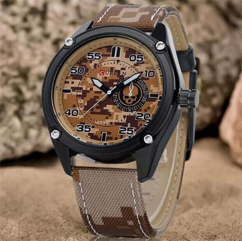 Curren Men's Military Watch (Dial 4.5cm) - CUR 177