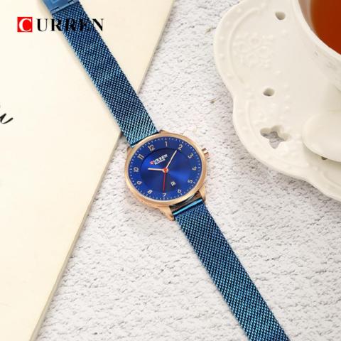 Curren New Fashion Women's Watch (Dial 3.0cm) - CUR 154