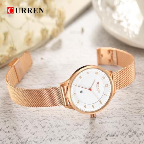 Curren New Fashion Women's Watch (Dial 3.0cm) - CUR 154