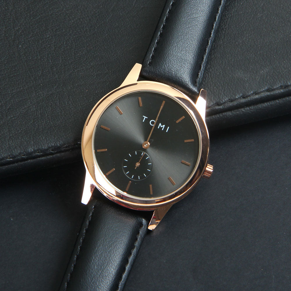 TOMI T-088 Business Quartz Chronograph Unisex Watch