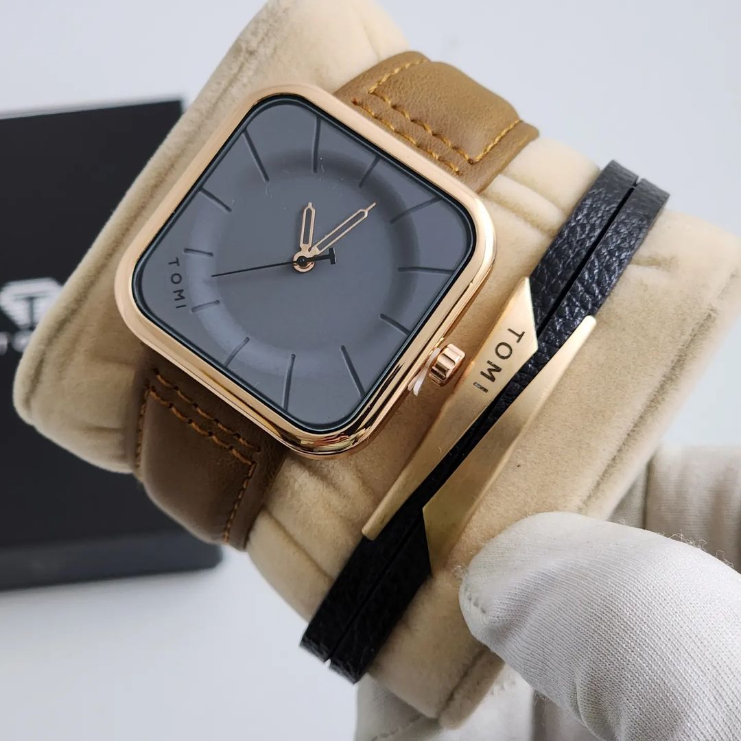 TOMI T-093 Watch With Bracelet