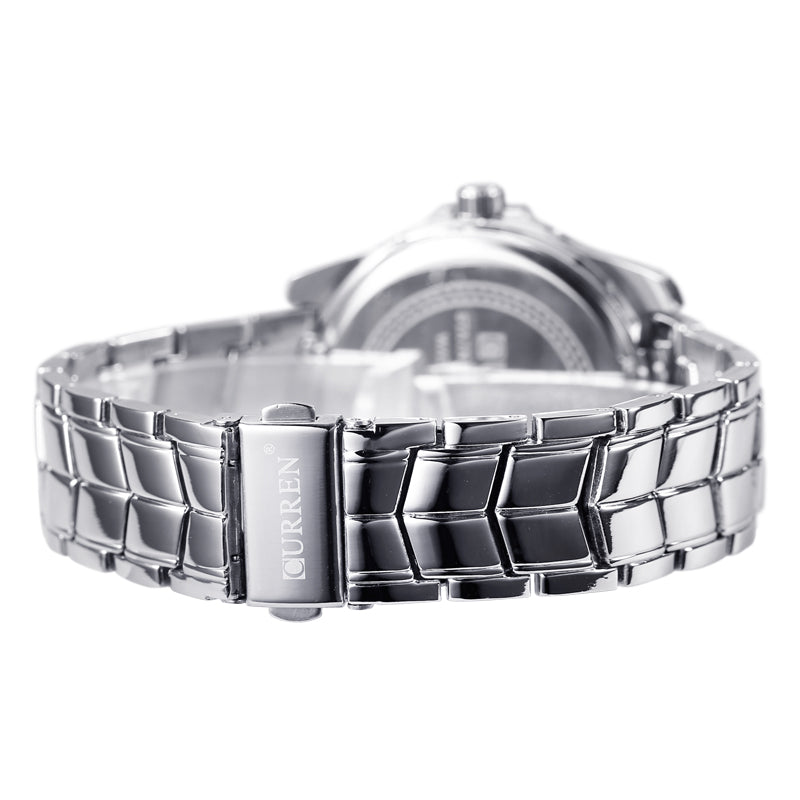 Curren Men's Stainless Steel Waterproof Chronograph (Dial 4.0cm) - CUR116