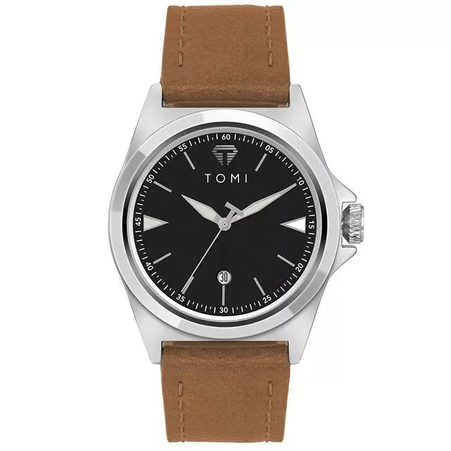 TOMI T-041 Business Watch Date Quartz