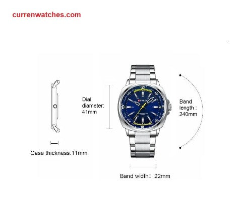 Curren NEWS Business Watch (Dial - 4.1cm) - CUR223