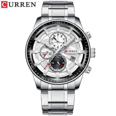 Curren New Chronograph Watch (Dial 4.7cm) - CUR187