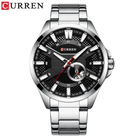 Curren Men's Round Date Watch (Dial 4.6cm) - CUR192