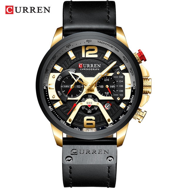 Curren Men's Sports Military Chronograph Watch (Dial 4.8cm) - CUR208
