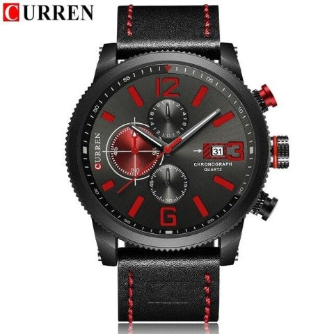 Curren Premium Chronograph Men's Watch (Dial 4.6cm) - CUR206