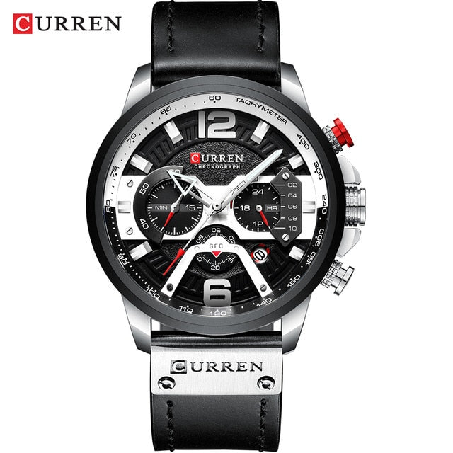 Curren Men's Sports Military Chronograph Watch (Dial 4.8cm) - CUR208
