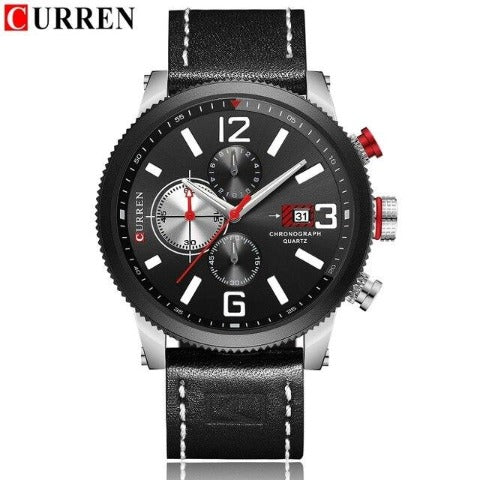 Curren Premium Chronograph Men's Watch (Dial 4.6cm) - CUR206