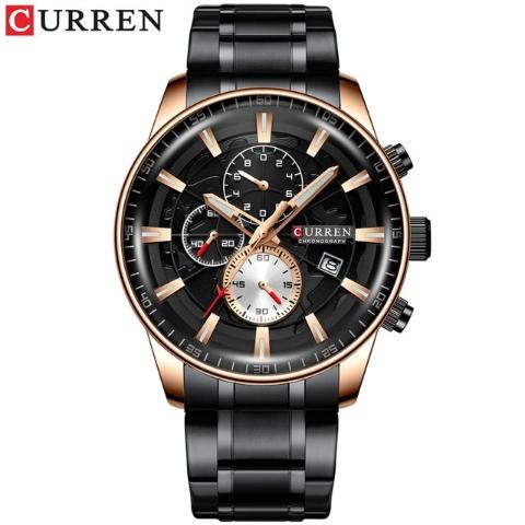 Curren New Chronograph Watch (Dial 4.7cm) - CUR187