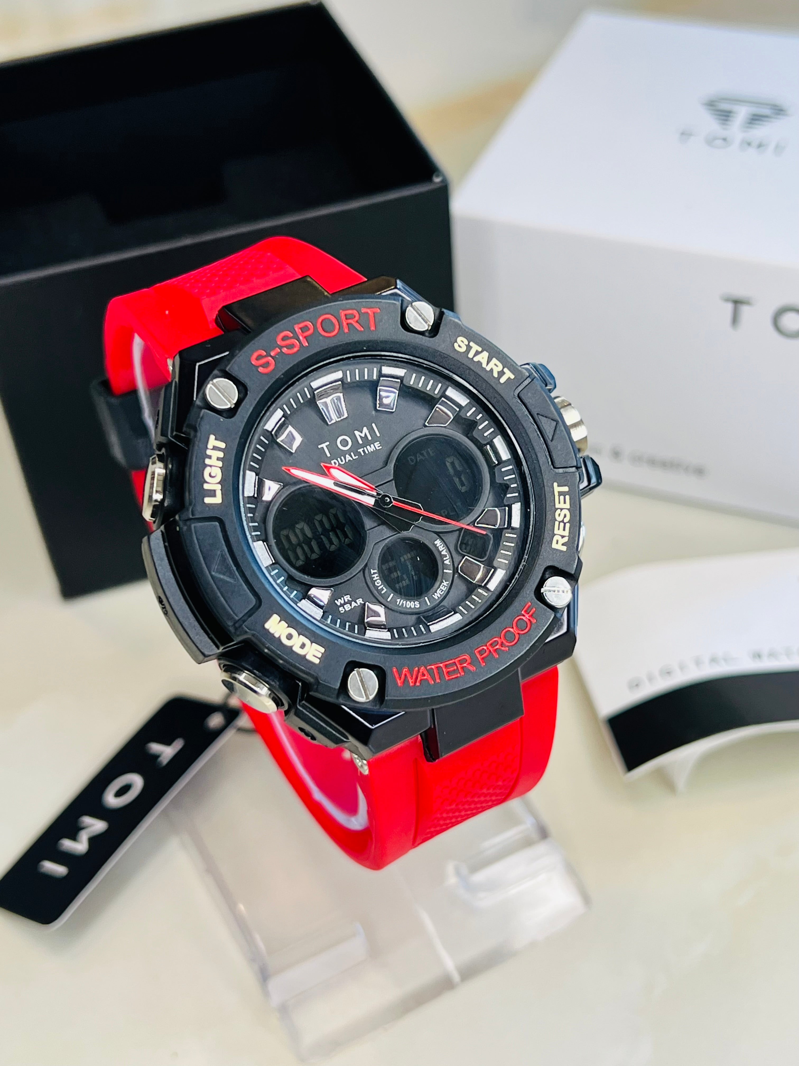 TOMI T-227 Men's Sports Watch Digital Military Sports Watch