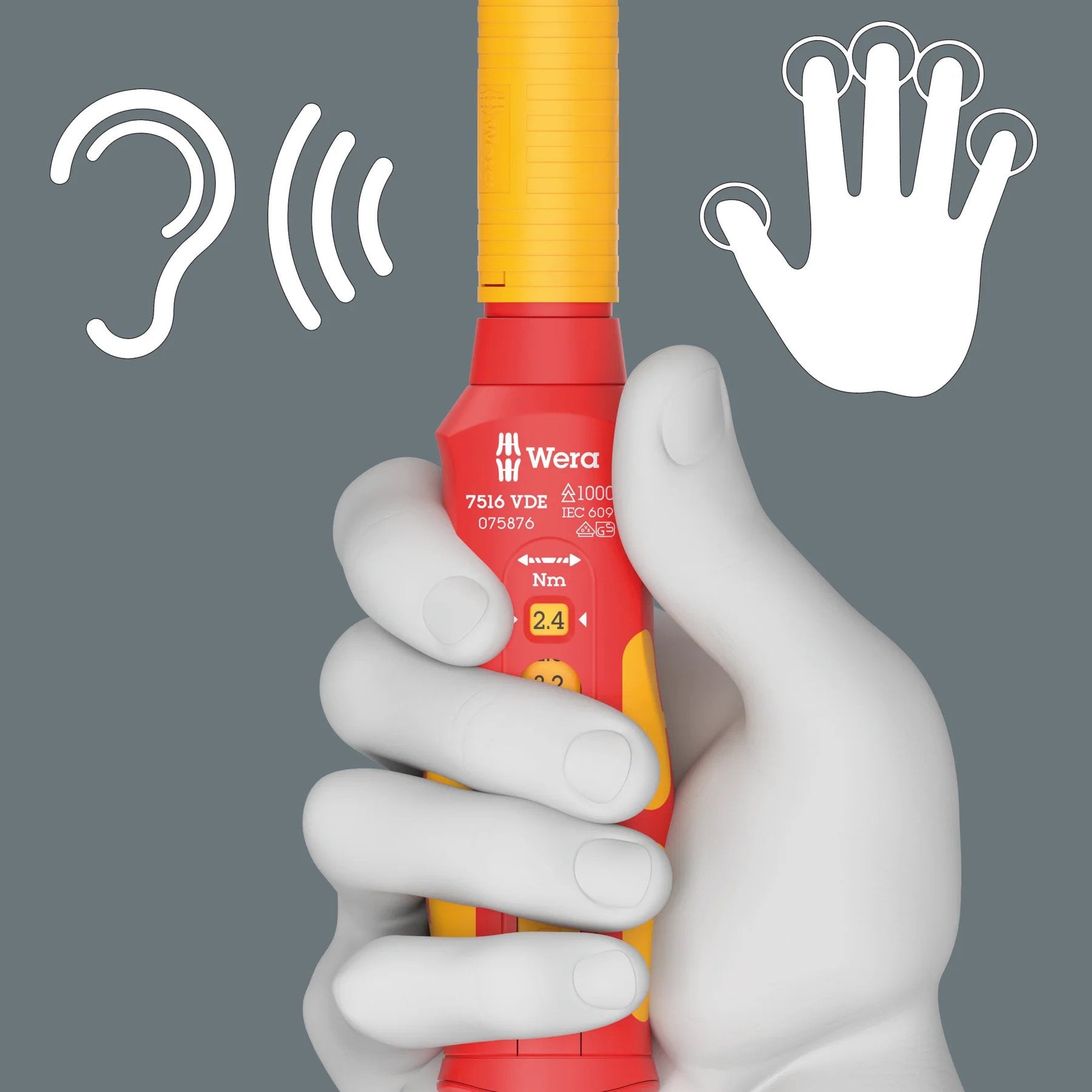 ⚡ Wera 7516 VDE Kraftform Safe-Torque Speed Torque Screwdriver