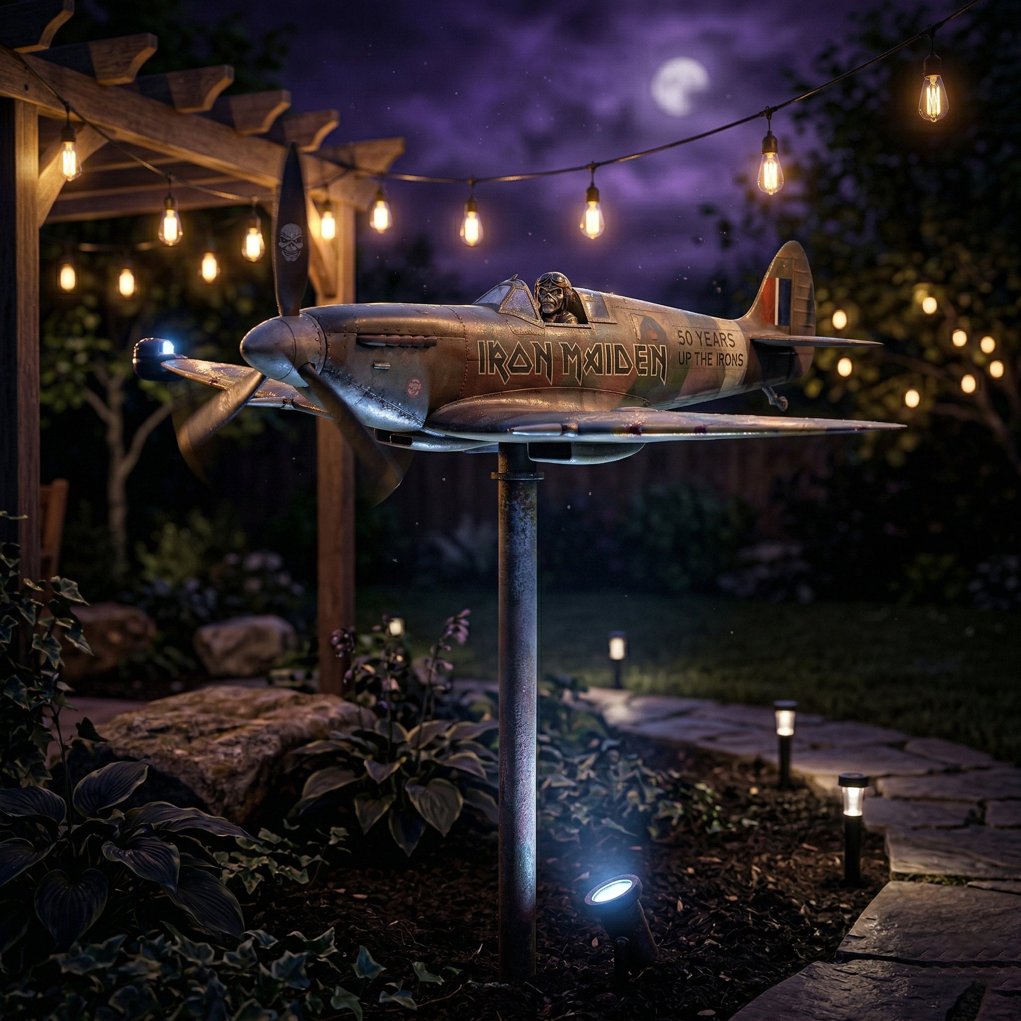 Anniversary Commemorative Garden Wind Spinner