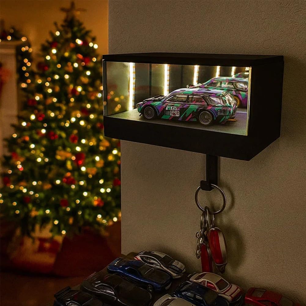 🔥Christmas Up to 70% off🔥-Infinity Garage Key Holder, Illuminated Design, Rechargeable