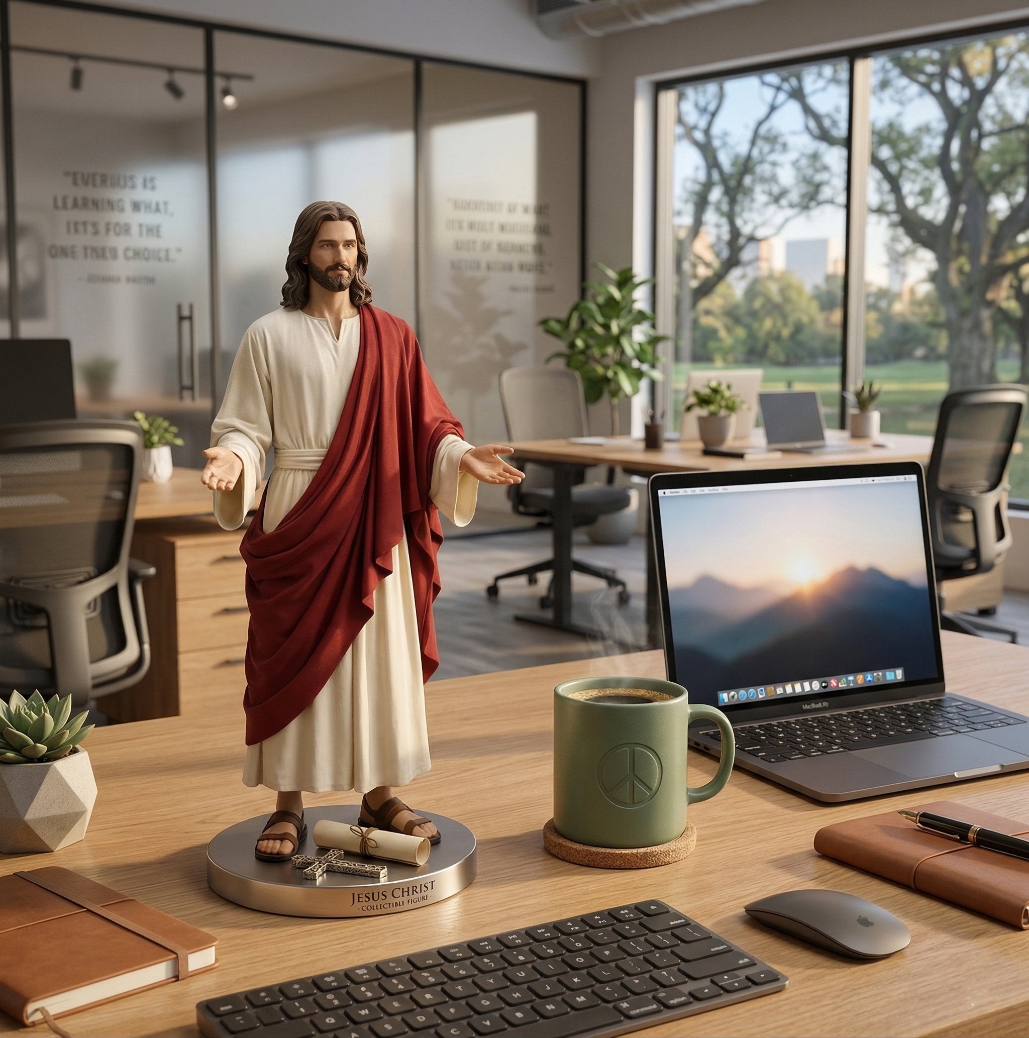 Sacred Design Jesus Collectible - A Divine Gift for Home Prayer & Spiritual Comfort