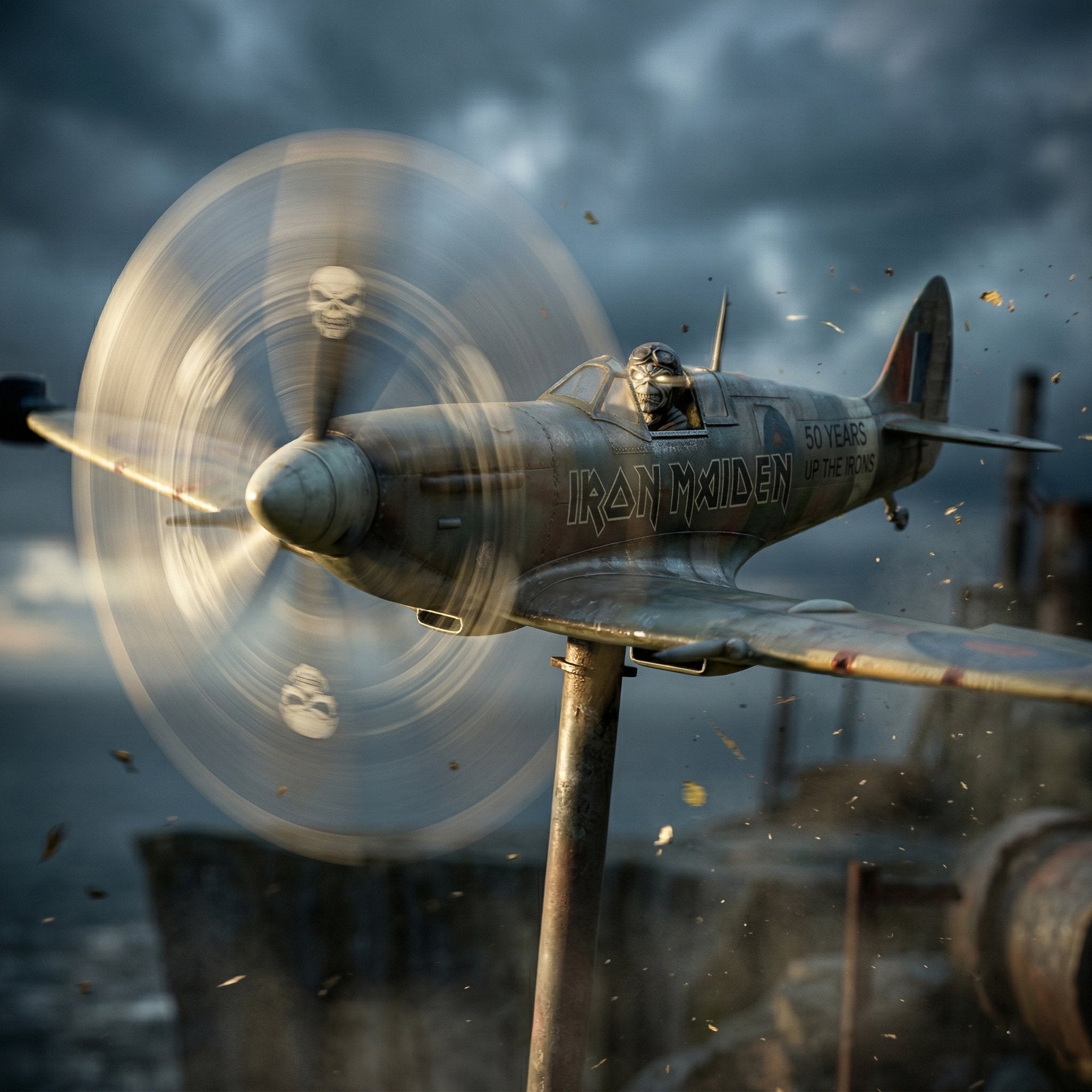 Anniversary Commemorative Garden Wind Spinner