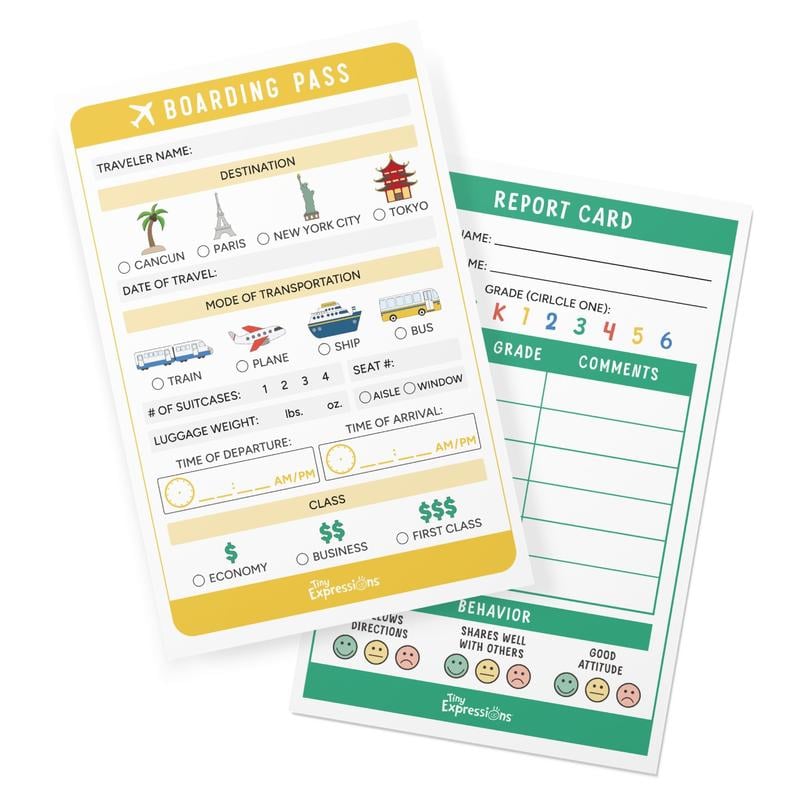 🔥Last Day 49% OFF - 🥳 Pretend Play Notepads | 2-Pack | 50 Pages Each ✨