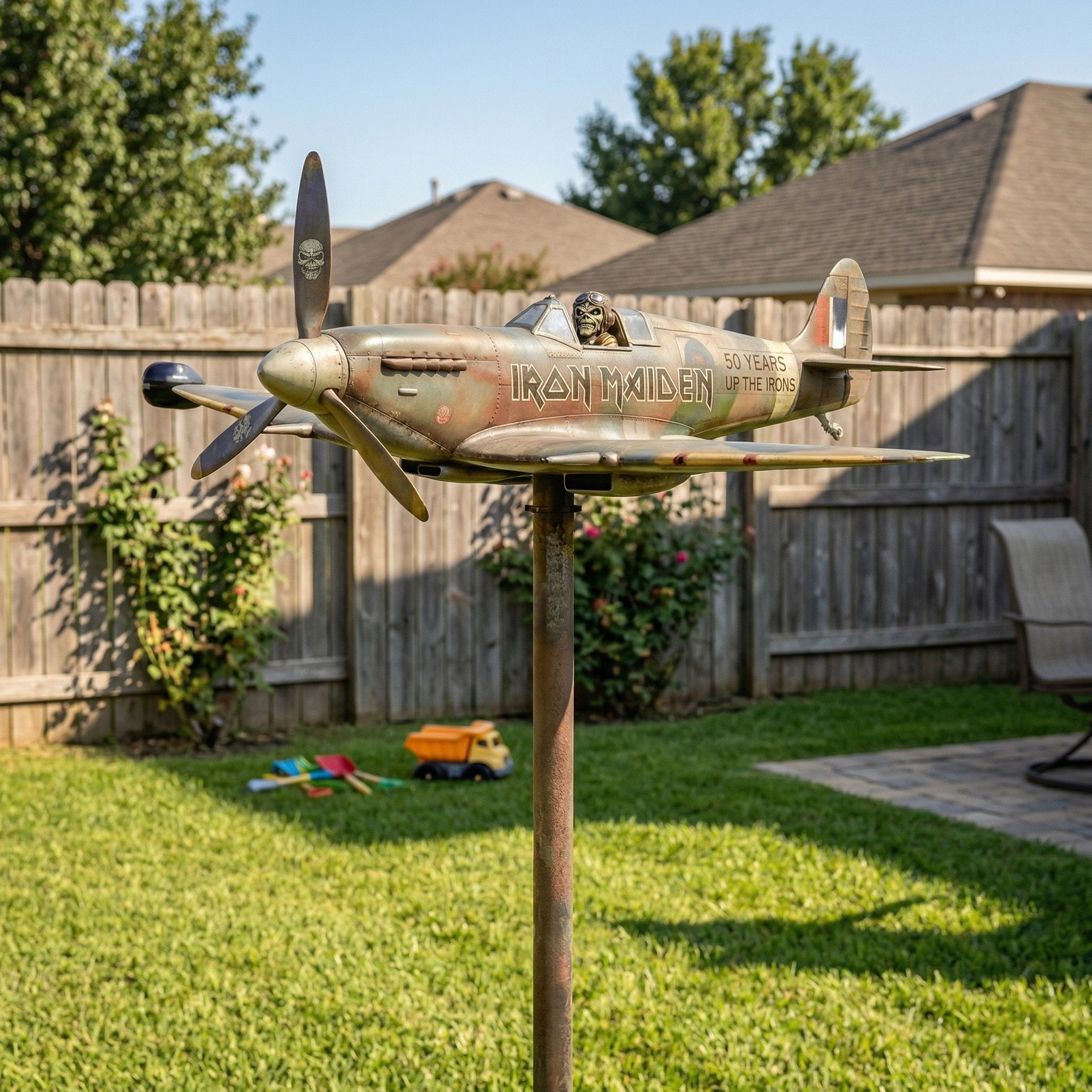 Anniversary Commemorative Garden Wind Spinner