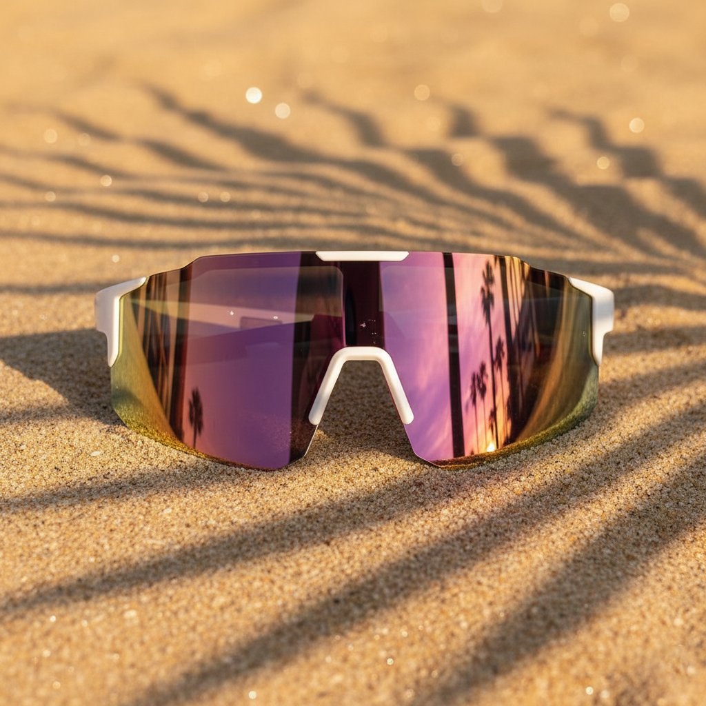 Skiing, mountaineering, and cycling goggles (windproof and sandproof)