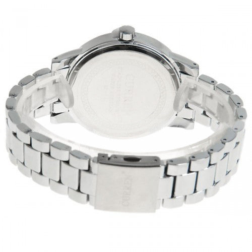 Curren Quartz Men's Stainless Steel Watch (Black 4.7cm Dial) - CUR001