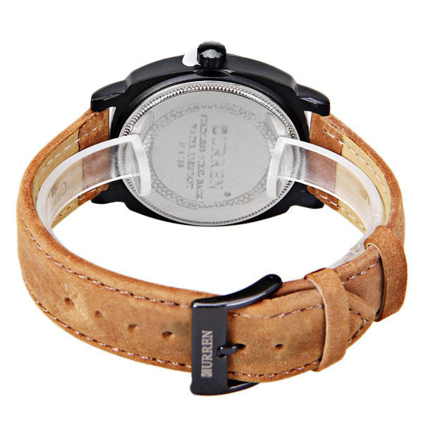 Curren Unisex Watch (White 4.5cm Dial) - CUR109