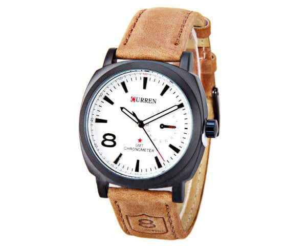 Curren Unisex Watch (White 4.5cm Dial) - CUR109