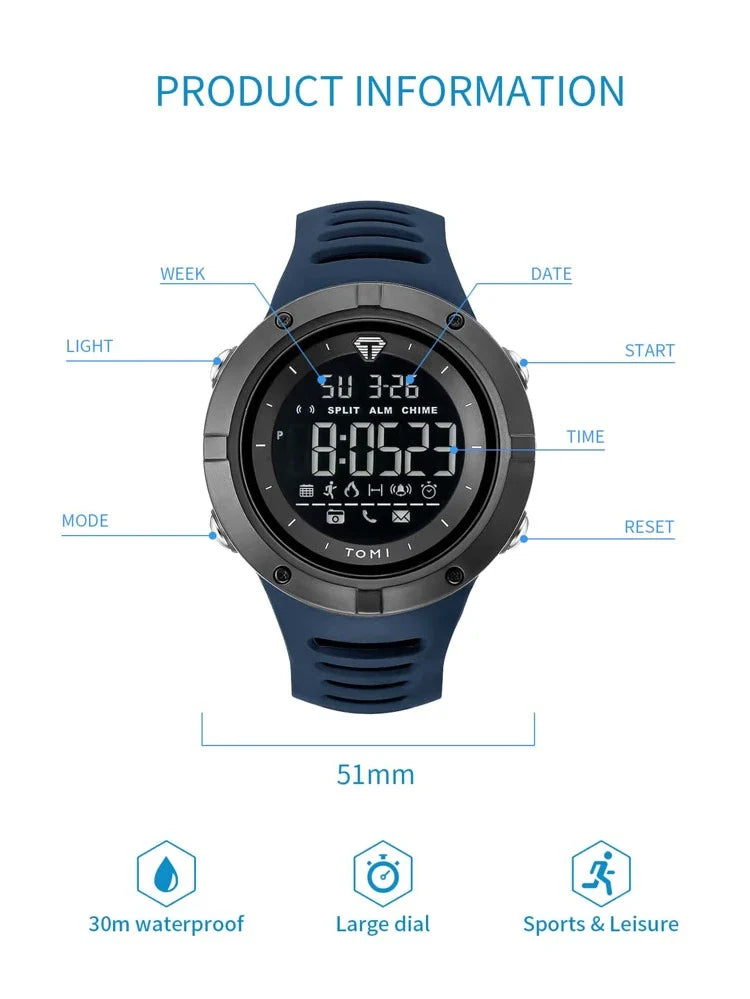 TOMI T-210 Digital Sports Watch