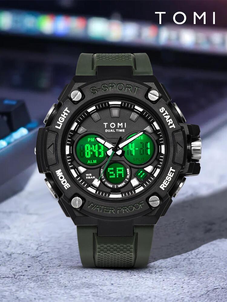 TOMI T-227 Men's Sports Watch Digital Military Sports Watch