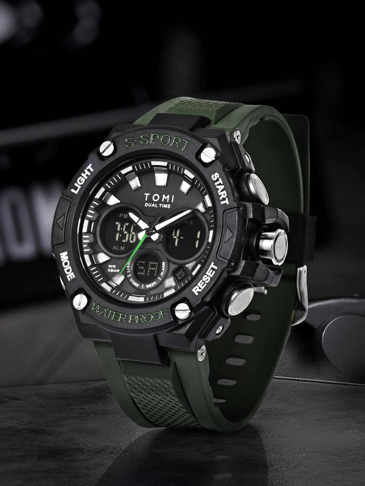 TOMI T-227 Men's Sports Watch Digital Military Sports Watch