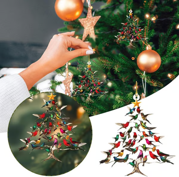 🎄Hummingbird Christmas Ornament✨(Same as in the video)