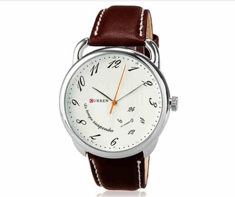 Curren Women's Faux Leather Band Watch (Dial 4.2cm) - CUR 146