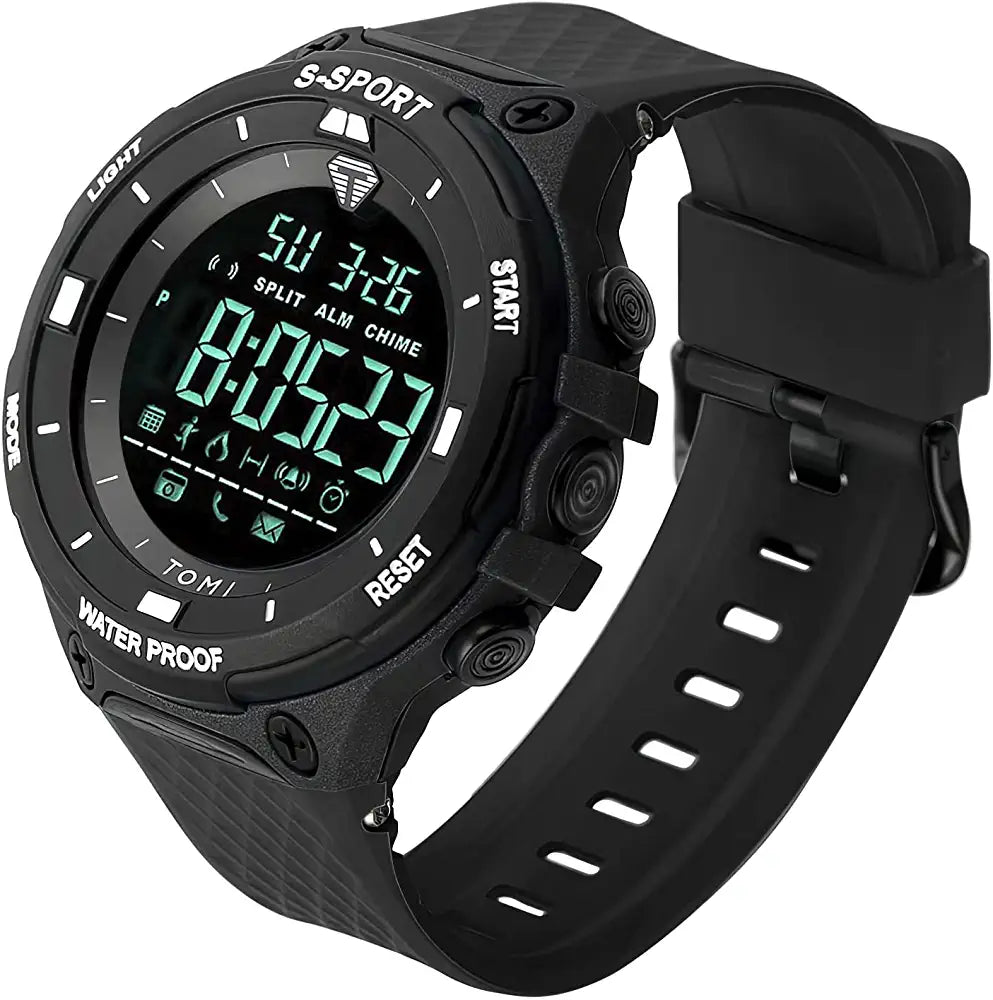 TOMI T-214 Digital Sports Watch For Men's