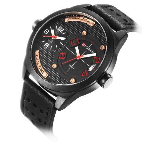 Curren Men's Dual Time Watch (Dial 4.9cm) - CUR 132